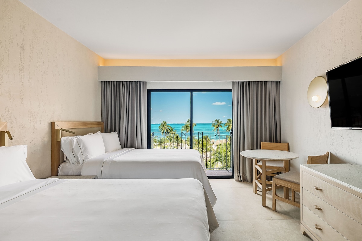 Premium Deluxe Villa con dos camas dobles en Fiesta Americana Villas Cancún (hasta 4 personas)