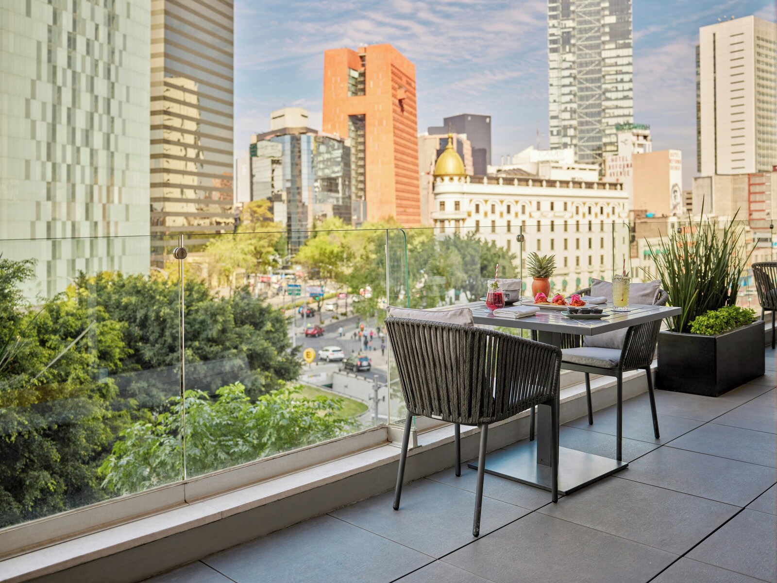 Balcony City View de Fiesta Americana Reforma