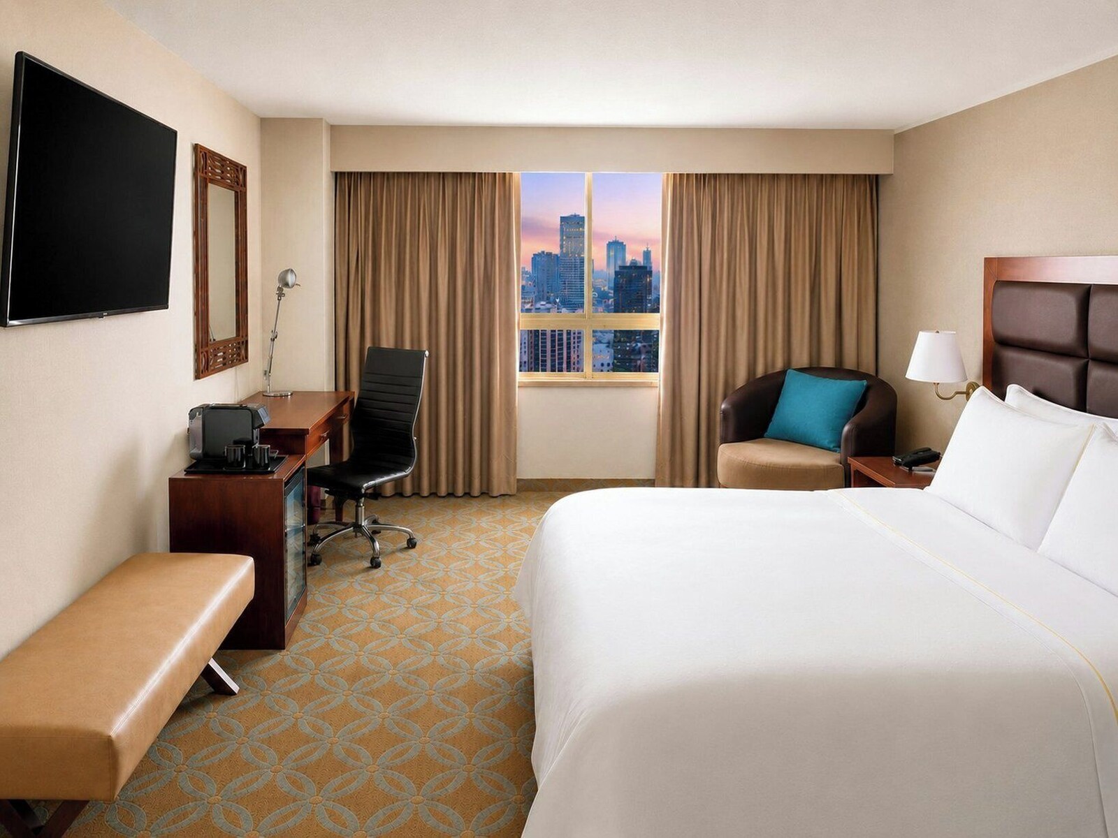 Deluxe King City View de Fiesta Americana Reforma