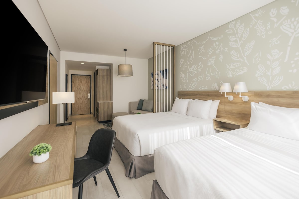 Habitación con 2 camas queen en Hyatt Place Cancún Airport (hasta 4 personas)