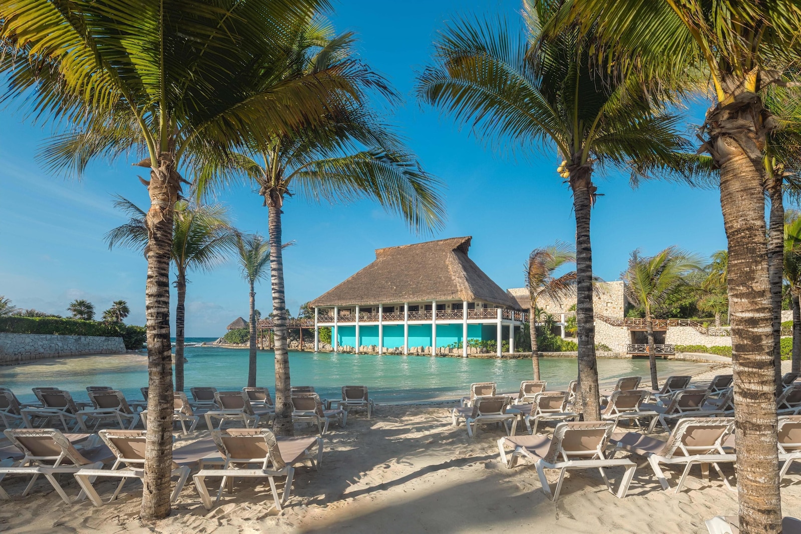 Beachfront Pool de Occidental at Xcaret Destination - All Inclusive